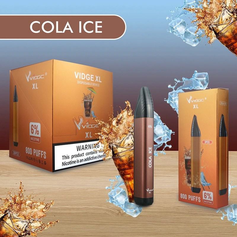 Disposable Vape OEM/ODM Vidge Xl 800 Puffs Brands