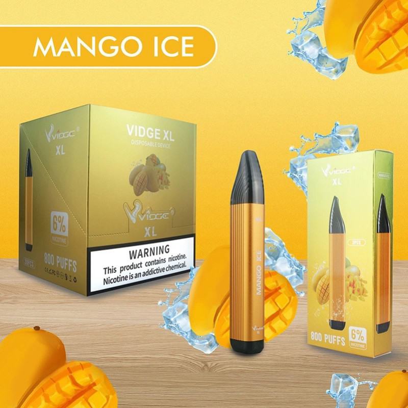 Disposable Vape OEM/ODM Vidge Xl 800 Puffs Brands