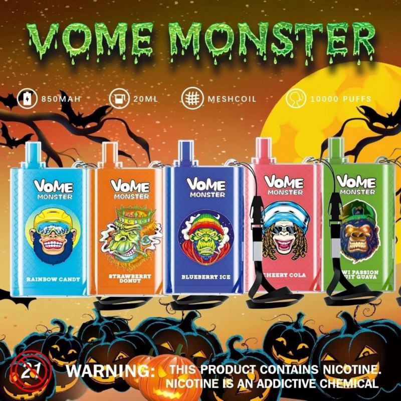 smooth hit disposable vape Randm vome monster