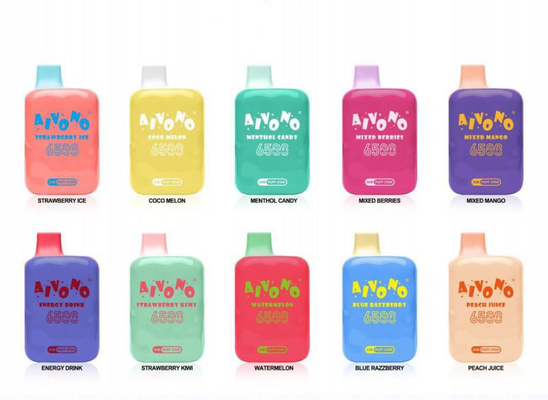 Disposable D Vapes Aim Star 6500 Puffs