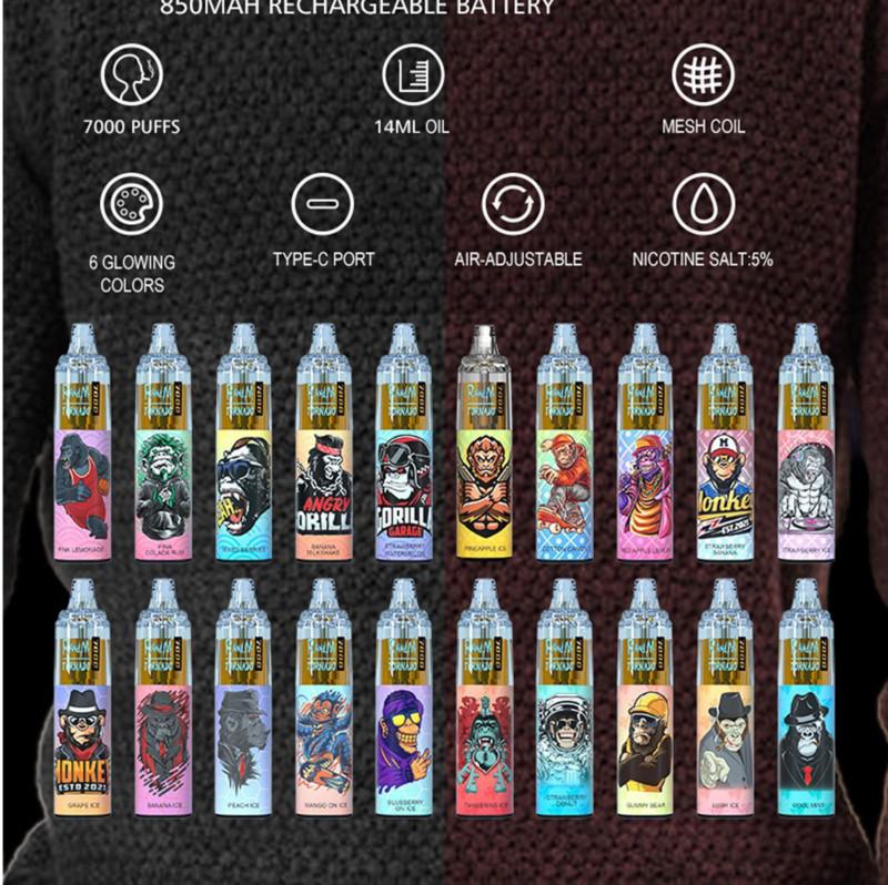 RandM Al-ecig-tornado -55 7000 Puffs Electronic Cigarette