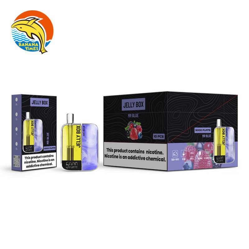 Vape Disposables Banana Times Jelly Box 5000 Puffs