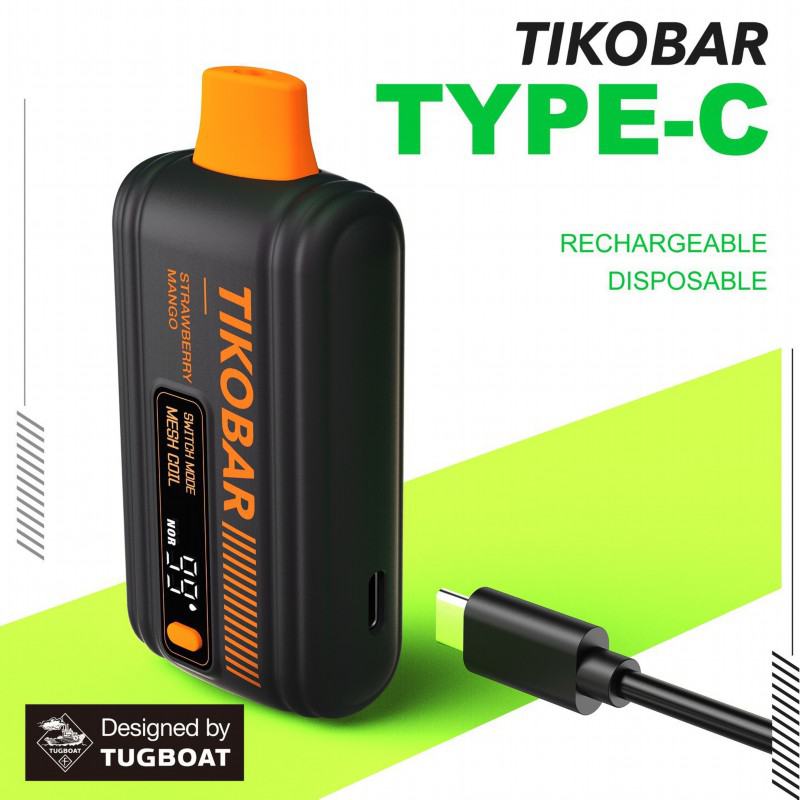 Baish Tiko Solo 10000 10k Disposablevapepodtugboat9000 Puffs Disposables Vape