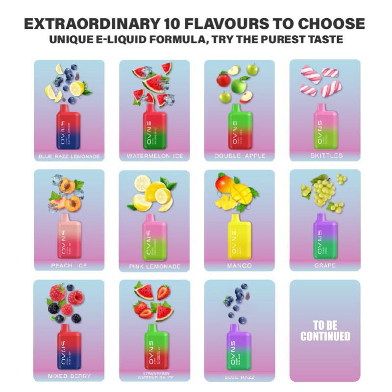 ovns 943 5000 Puffs Disposable Smooth Hit Vape