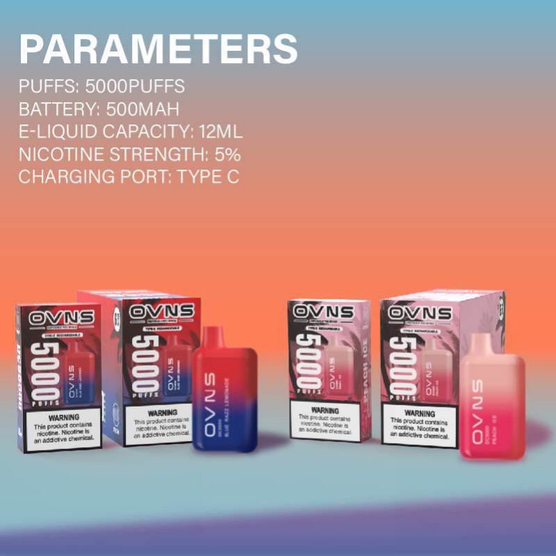 ovns 943 5000 Puffs Disposable Smooth Hit Vape