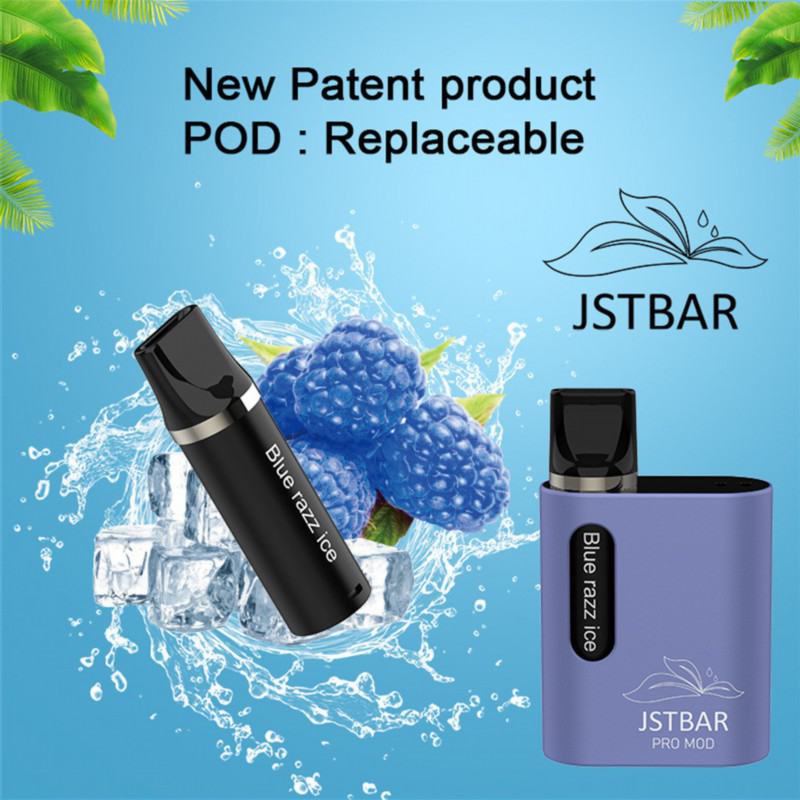 Customized Replaceable Pod Mod 600 Puffs Disposable Vape Device