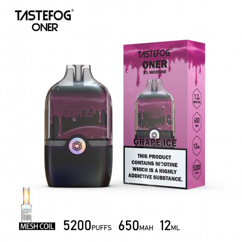 TASTEFOG Disposable Vape Brands Tastefog Oner 5200 Puffs