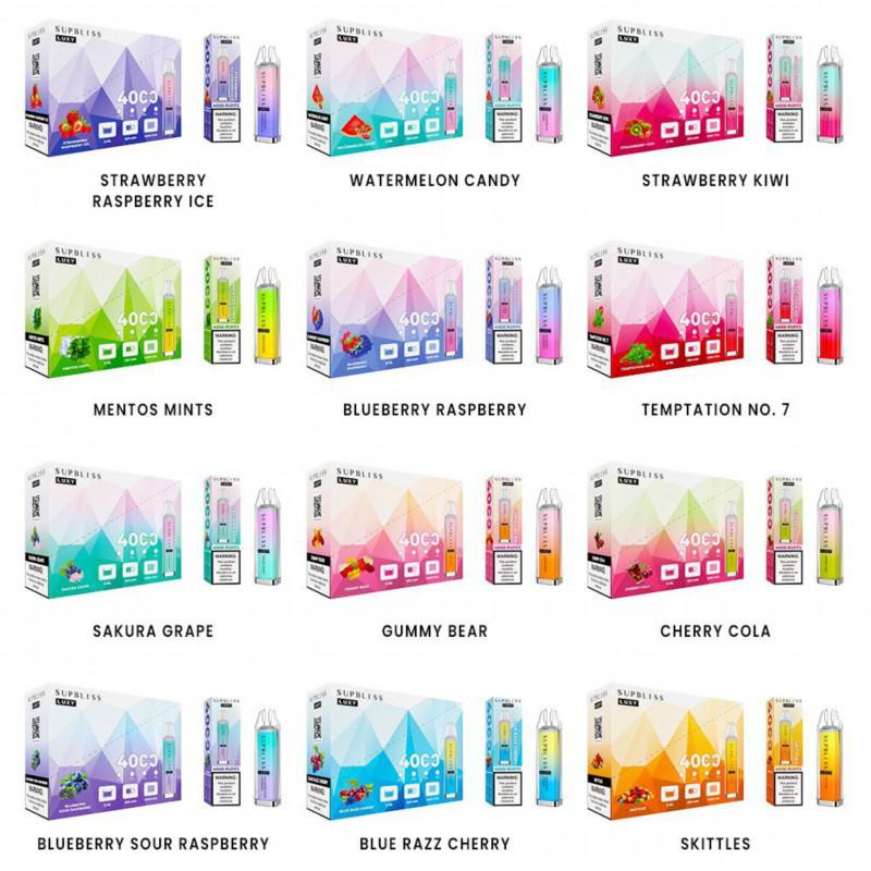SUPBLISS Supbliss Luxy 4000 Puffs Nicotine