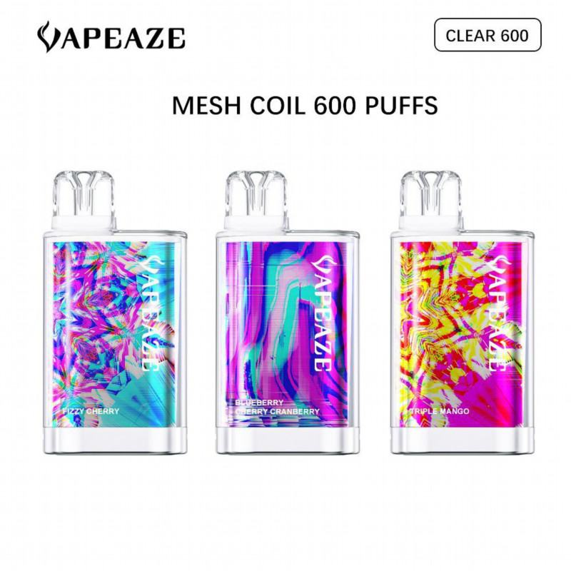 Big Puff Pens Plus Smok Clear 600 Puffs Vape