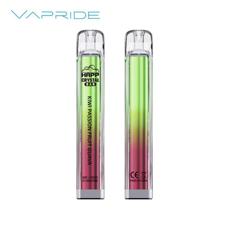 Vapes VAPRIDE Vapride Happ Crystal Disposable 600 Puffs