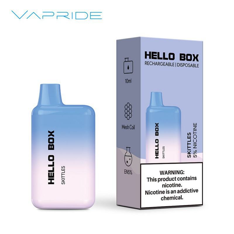 VAPRIDE Vapride Hello Box 4500 Puffs Disposable Vape Bar