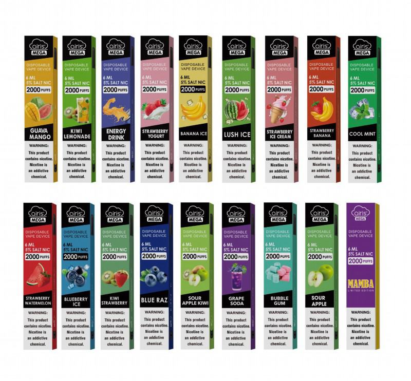 INSTA Pen Vape Airis Mega 2000 Puffs