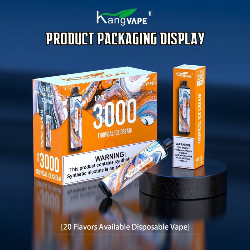 KANG 600 3000 Puffs Disposable E-cigarette Nicotine
