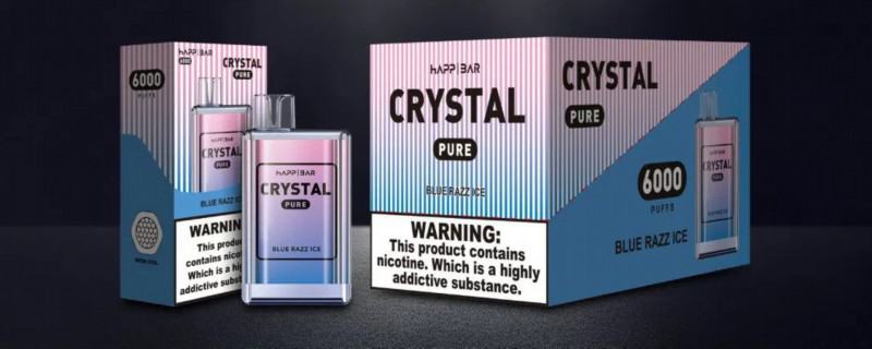 Disposable Vape Eboat/OEM Happ Crystal Pure