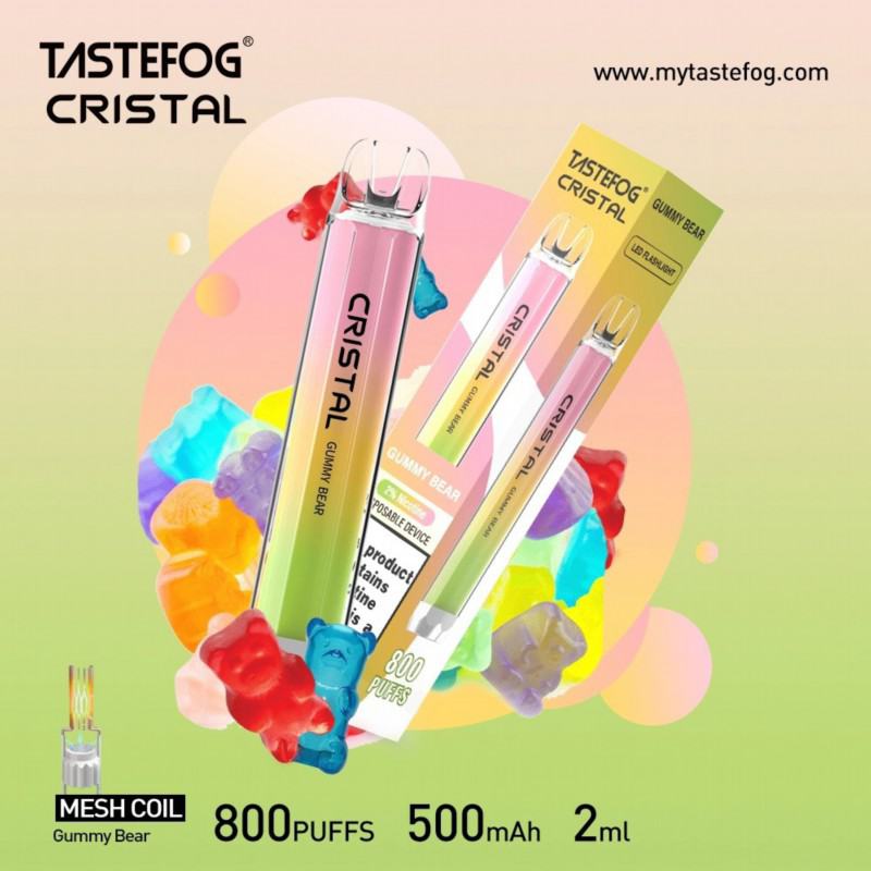 Disposable Tastefog Tastefog Crystal 800 Puffs Vape Pen