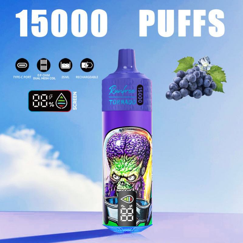 Runfree Puff Rf016 15000 Puffs Disposable E-cigarette