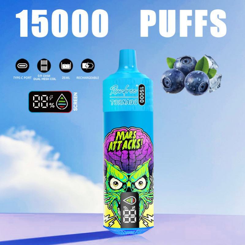 Runfree Puff Rf016 15000 Puffs Disposable E-cigarette