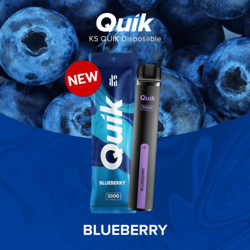 KS QUIK Disposable Vape Pens Airis Drip 2600 Puffs