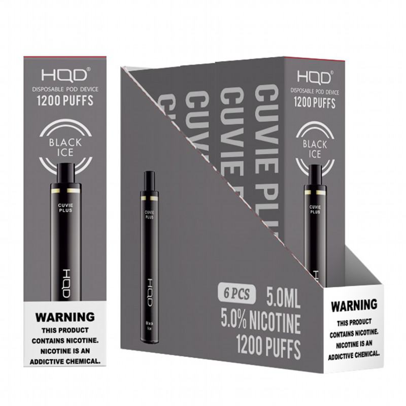 Hqd Cuvie Plus 1200 Puffs Nicotine