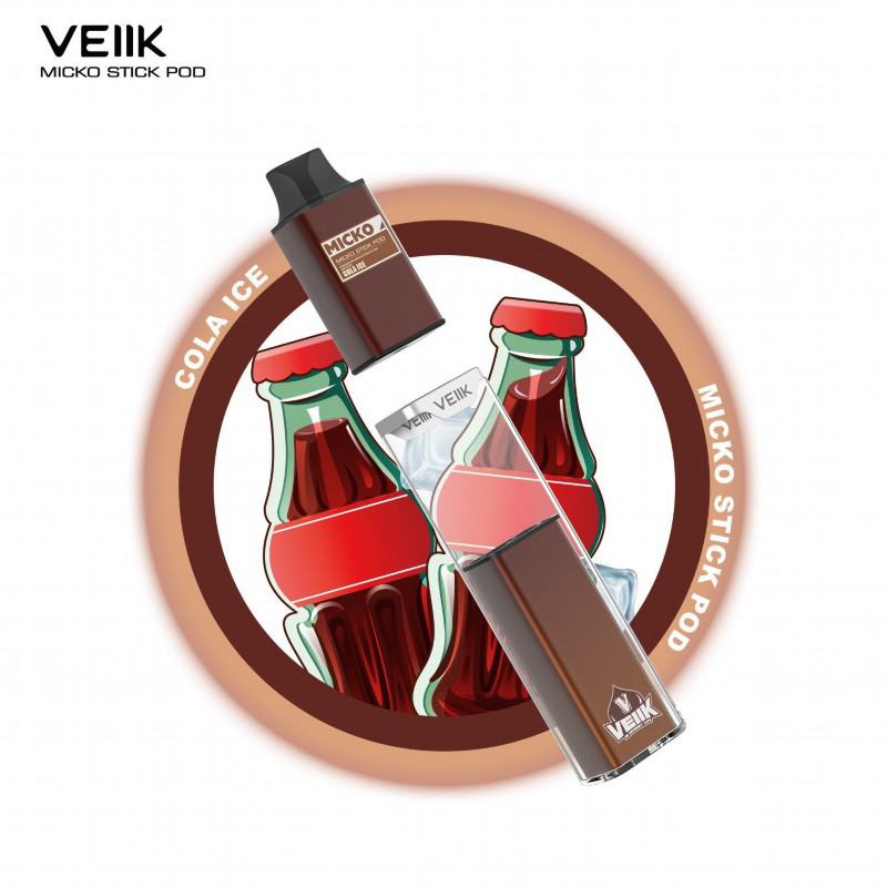 VEIIK Micko Stick Pod Vape Big Puff Bars Plus