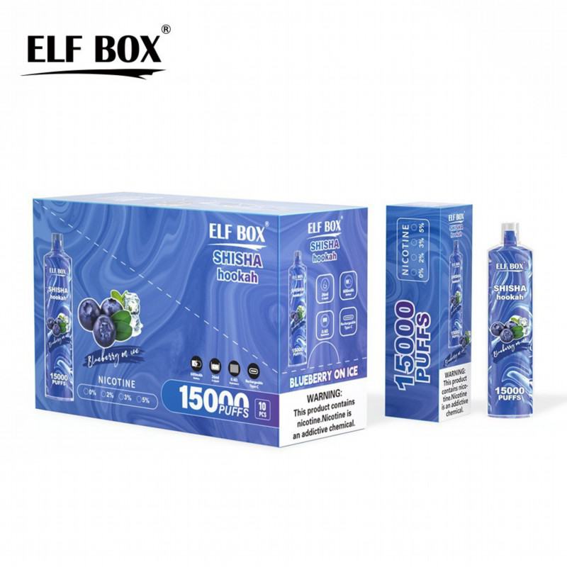 puff Elf box shisha hookah 15000 disposable e-cigarette