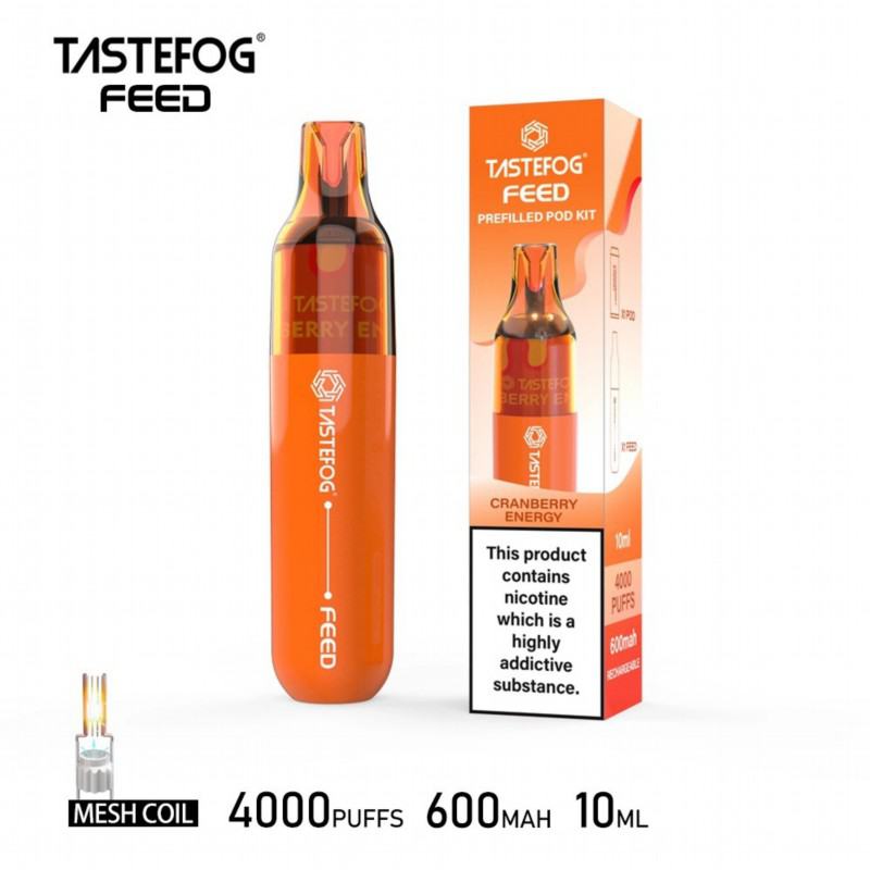 Vape Disposables Tastefog Tastefog Feed 4000 Puffs