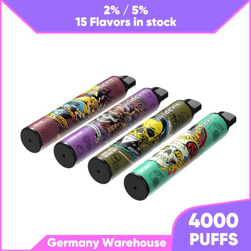 HAPP / White Label Puff Happ 4000 5000 Puffs Electronic Cigarette