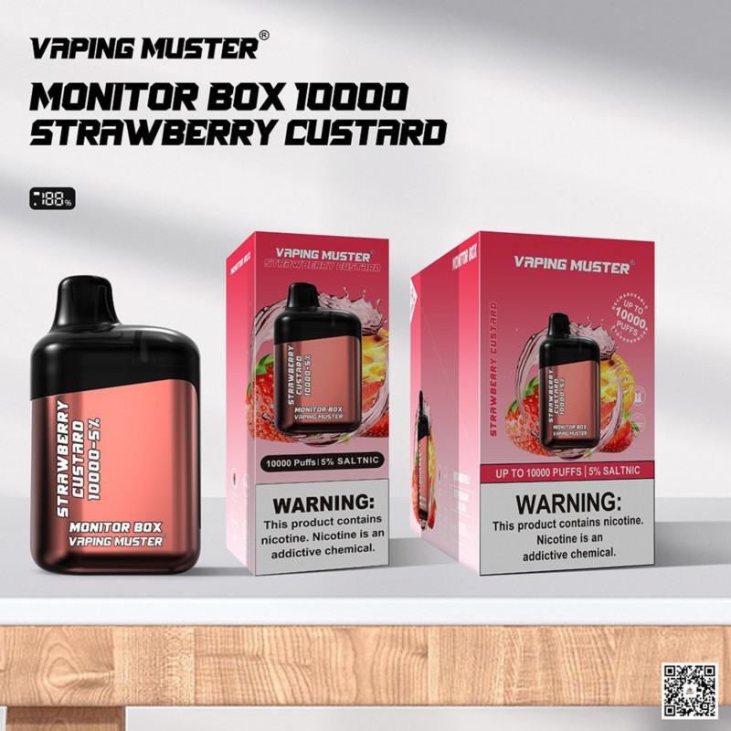 Smooth Hit Disposable Vape VapingMuster Vmmonitor Box 10000 Puffs