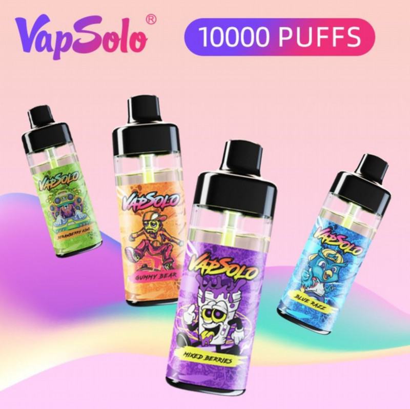 Wga Vapsolo Tornado  10k 10000 Puffs Electronic Cigarette Puff