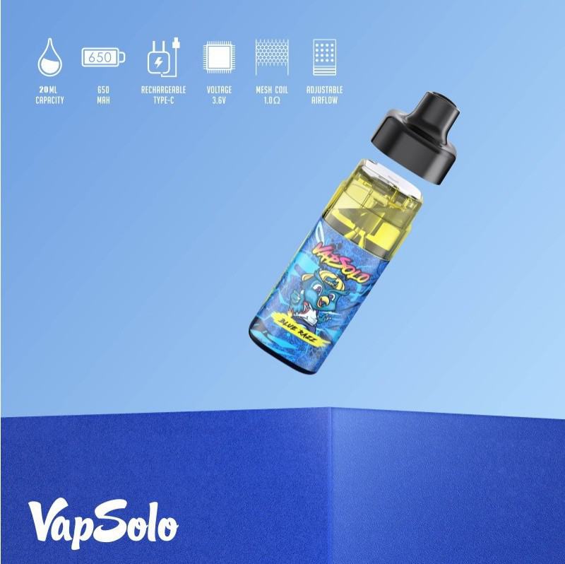 Vapsolo Tornado 600 Puffs Disposable Vape Pen