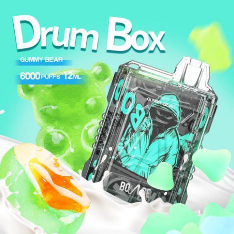 Puff Bounce Bounce Drum Box 6000 Electronic Cigarette