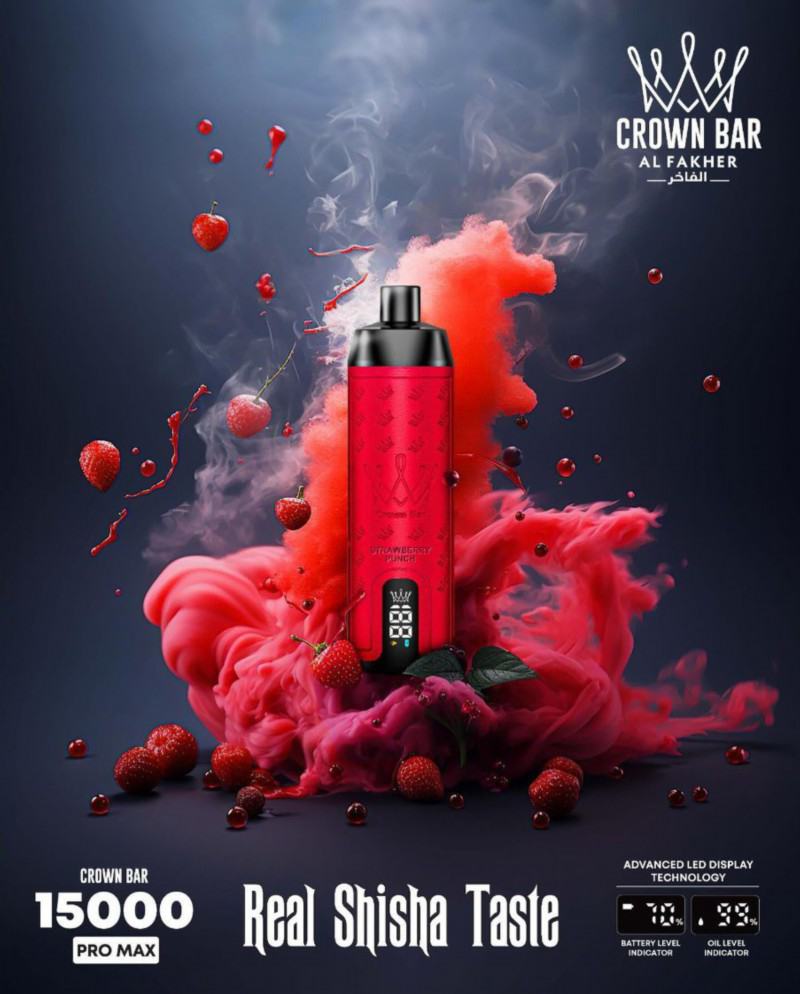 alfakherr Alfakherr Crown 8000 Puffs Disposable Pen