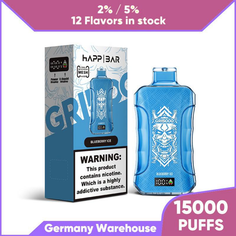 Ocitytimes Happ Gr15000 10000 Puffs Disposable Vape Pens