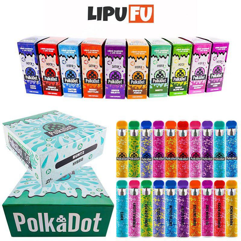 Lipufu Polkadot 1g Disposable Vape