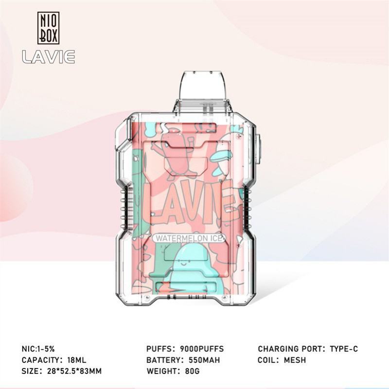 Baish Disposable Vape Pens Lavie Nio Box 9000 Bankking12000vapebbtankvapepenbatterynote Puffs