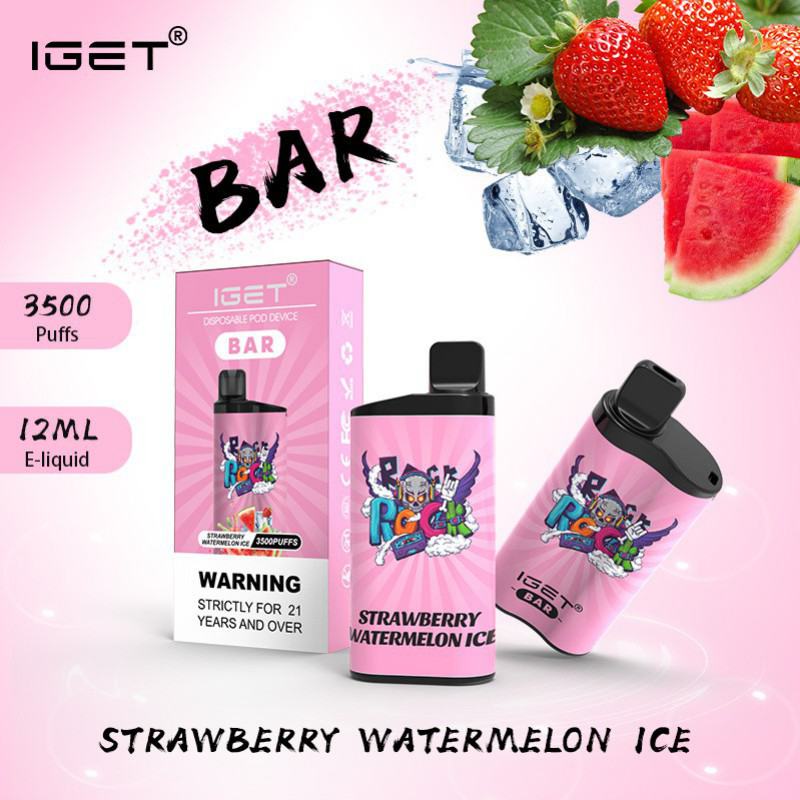 Disposable Iget 3500 Puffs E-cigarette Nicotine