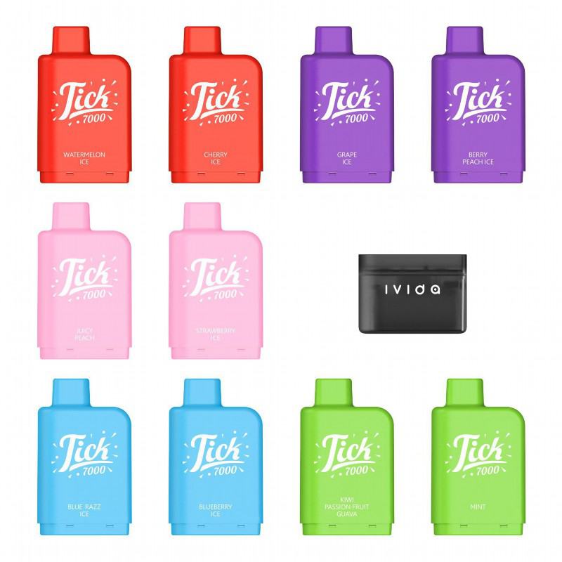 Disposable ivida Vape Rv 7000 Puffs Pens