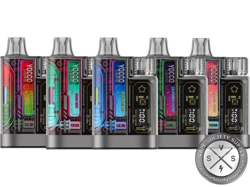 Insta Yocco Cyberpod 12000 15000 Puffs Vape Big Puff Bars Plus
