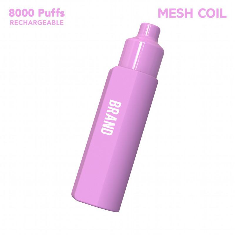  Brand Custom A19 8000 Puffs Boxes