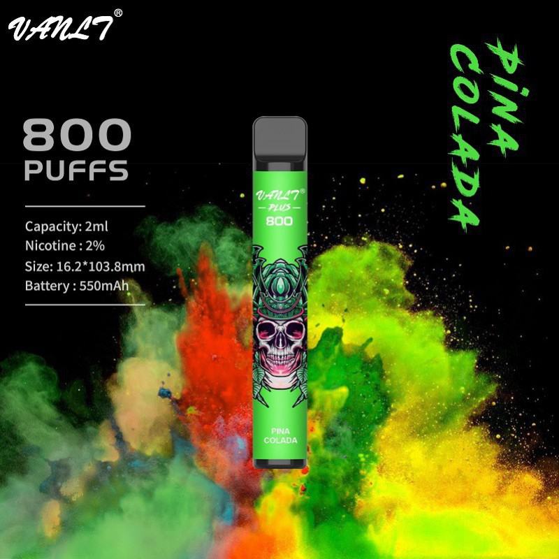 Disposable Vape Brands VANLT Vanlt-plus Lux-w205 800 Puffs