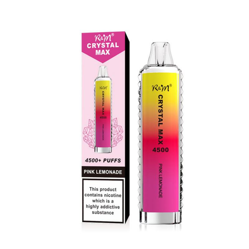 R&M SMOKE Crystal 4500 Disposable Vape Bars