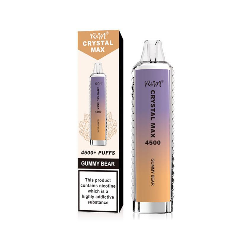 R&M SMOKE Crystal 4500 Disposable Vape Bars
