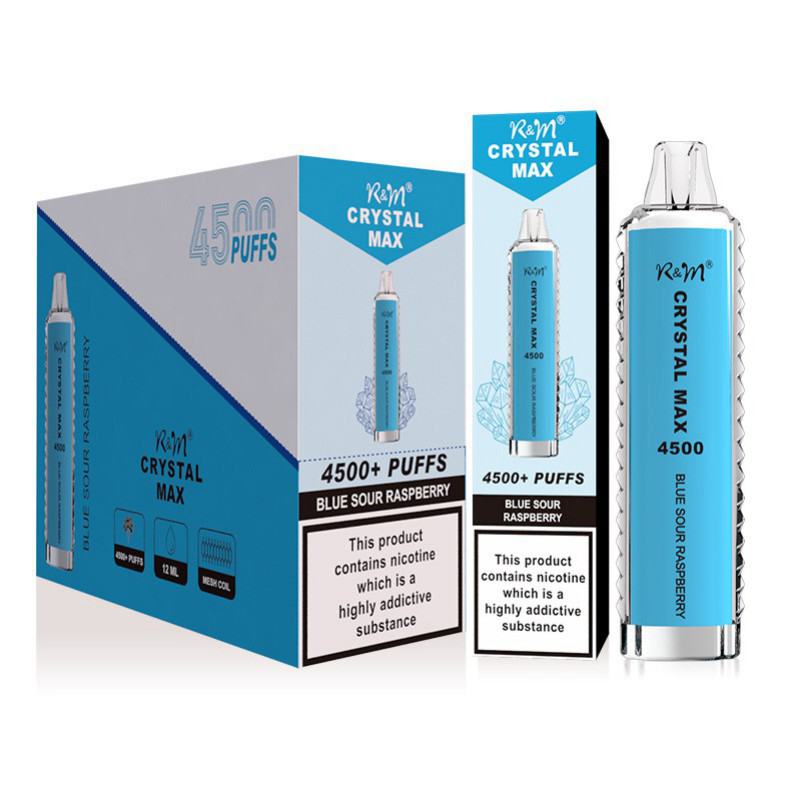 R&M SMOKE Crystal 4500 Disposable Vape Bars