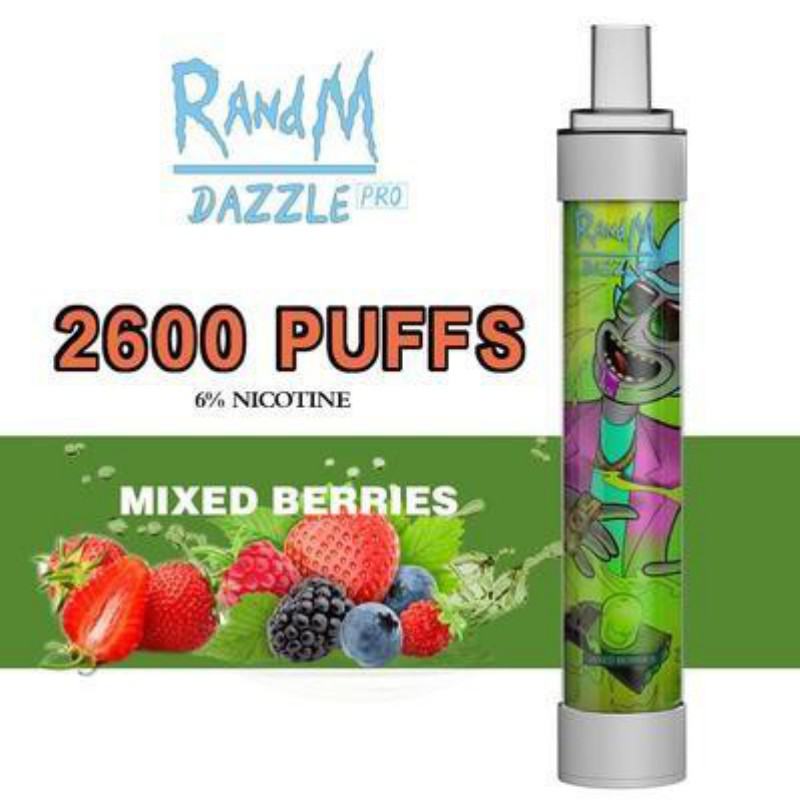 Randm dazzle 2600 puffs vape big puff pens plus