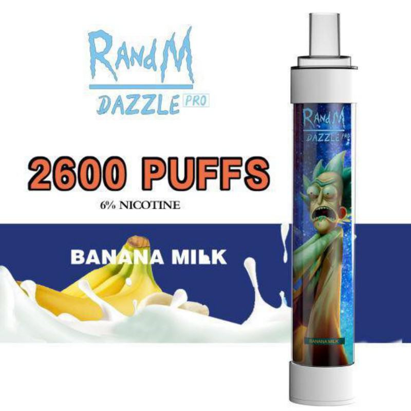 Randm dazzle 2600 puffs vape big puff pens plus