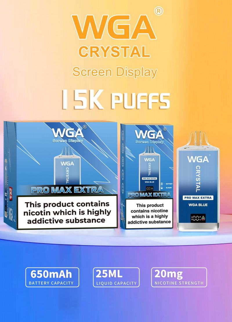 Wga Pen Crystal Max Extra 15000 10000 Puffs