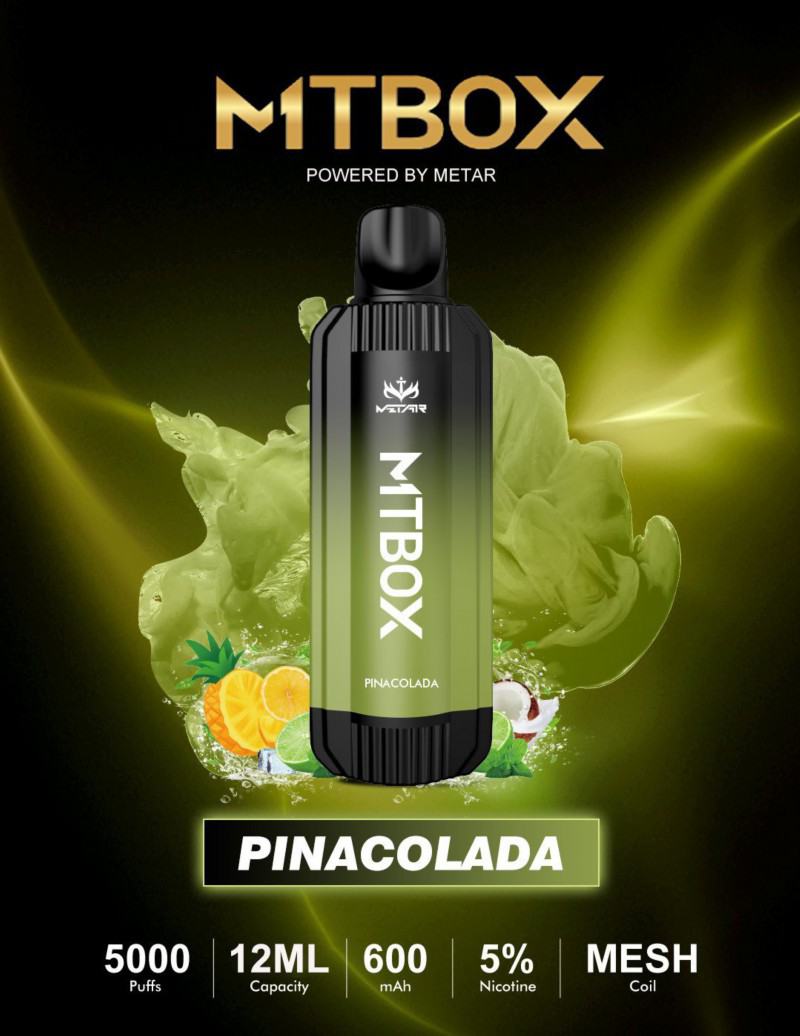 Meta Disposable Vape R Mtbox 5000 Brands