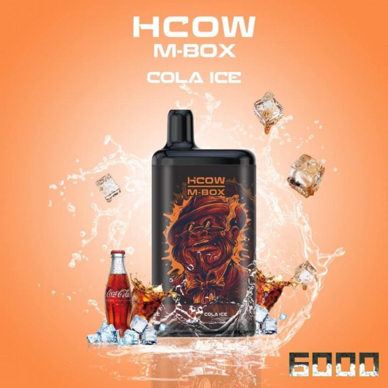 Randm Hcow M-box Disposable 6000 Puffs Vape Rechargeable