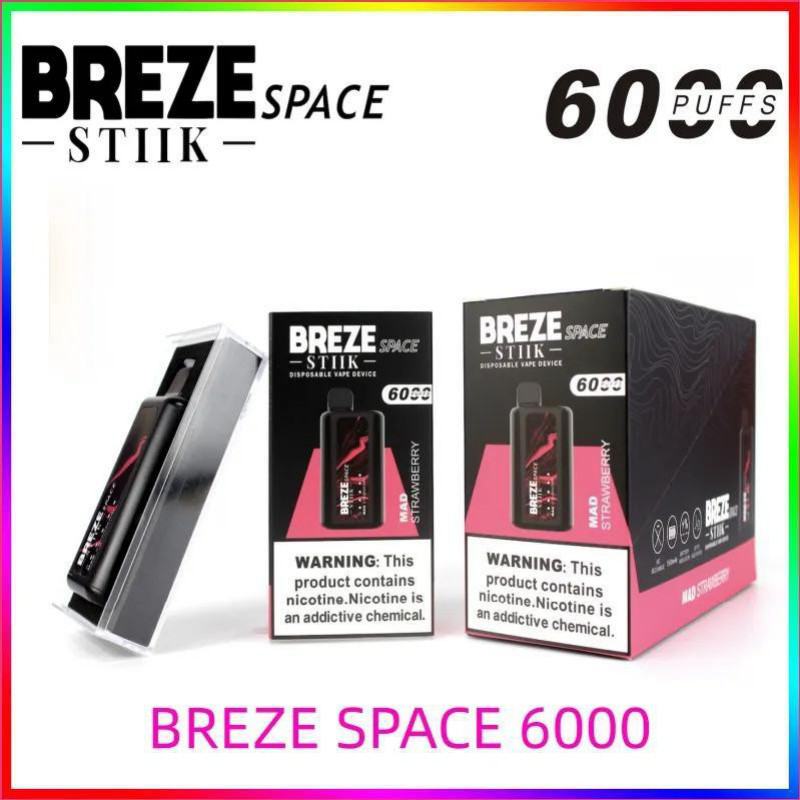 Breze Space Stiik 6000 Disposable E-cigarette Nicotine