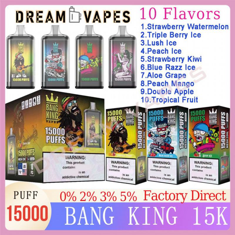Bang King 15k 15000 Puffs Vape Big Puff Pen Plus